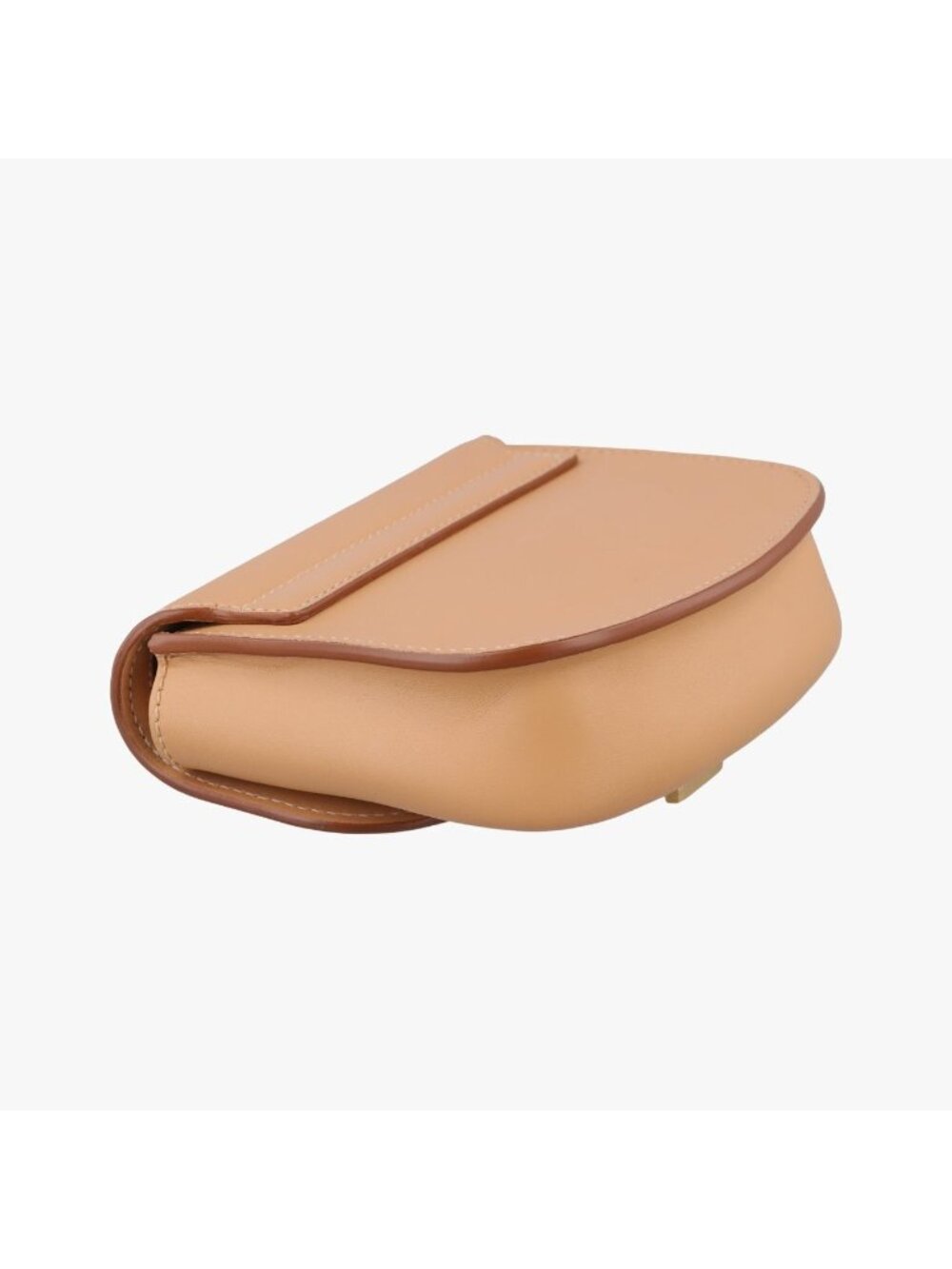 Saint Laurent Kaia Small Beige Leather Shoulder Bag - Picture 7 of 16